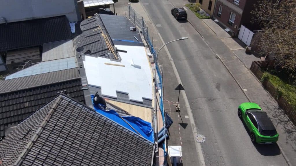 Flachdachdämmung und Sanierungsabdichtung in Bergheim