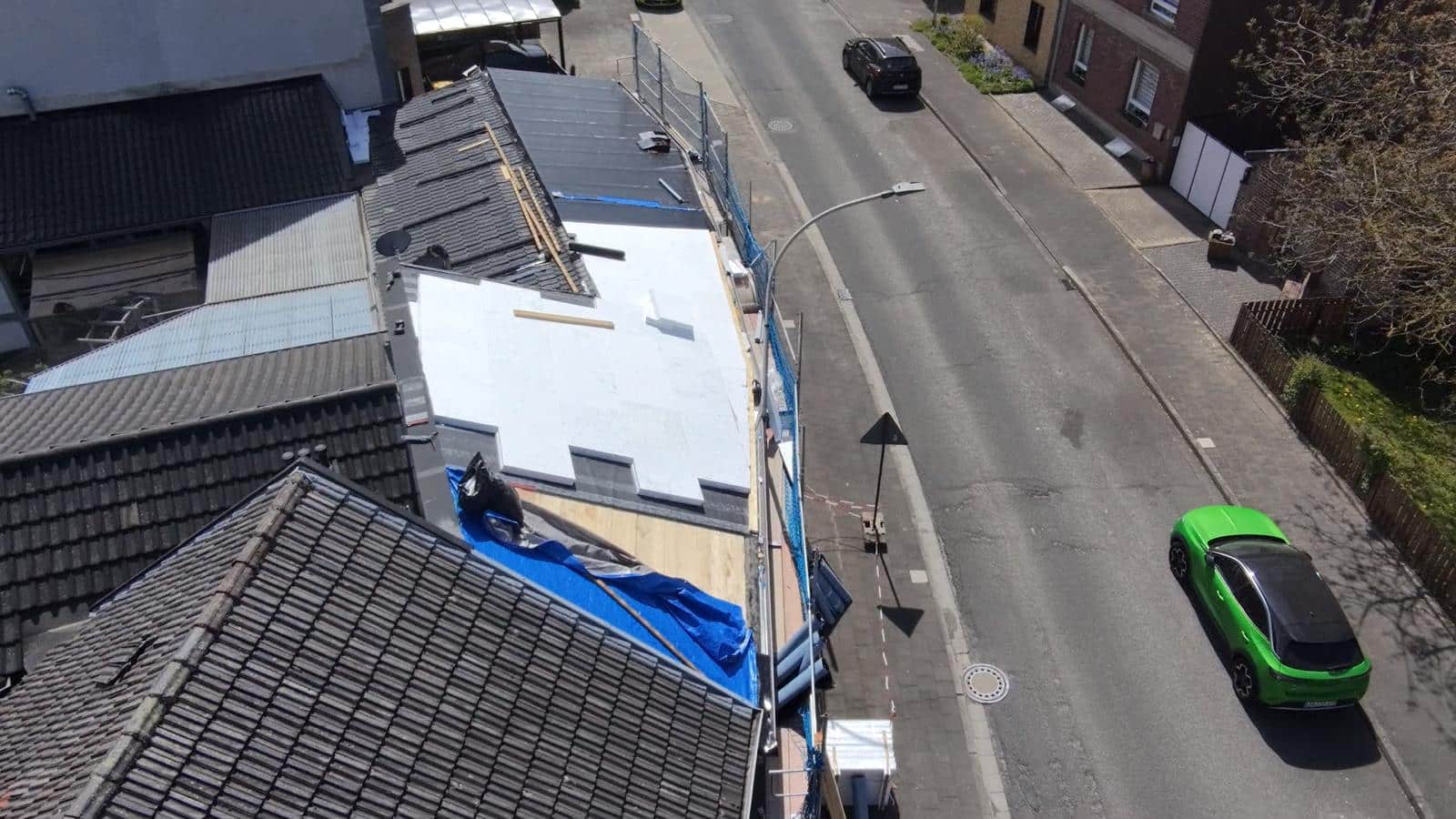 Flachdachdämmung und Sanierungsabdichtung in Bergheim