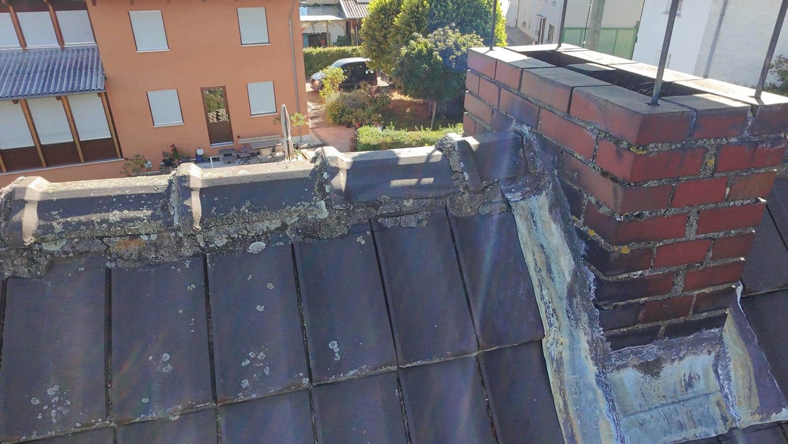 Kaminsanierung und Firstinstandsetzung in Frechen