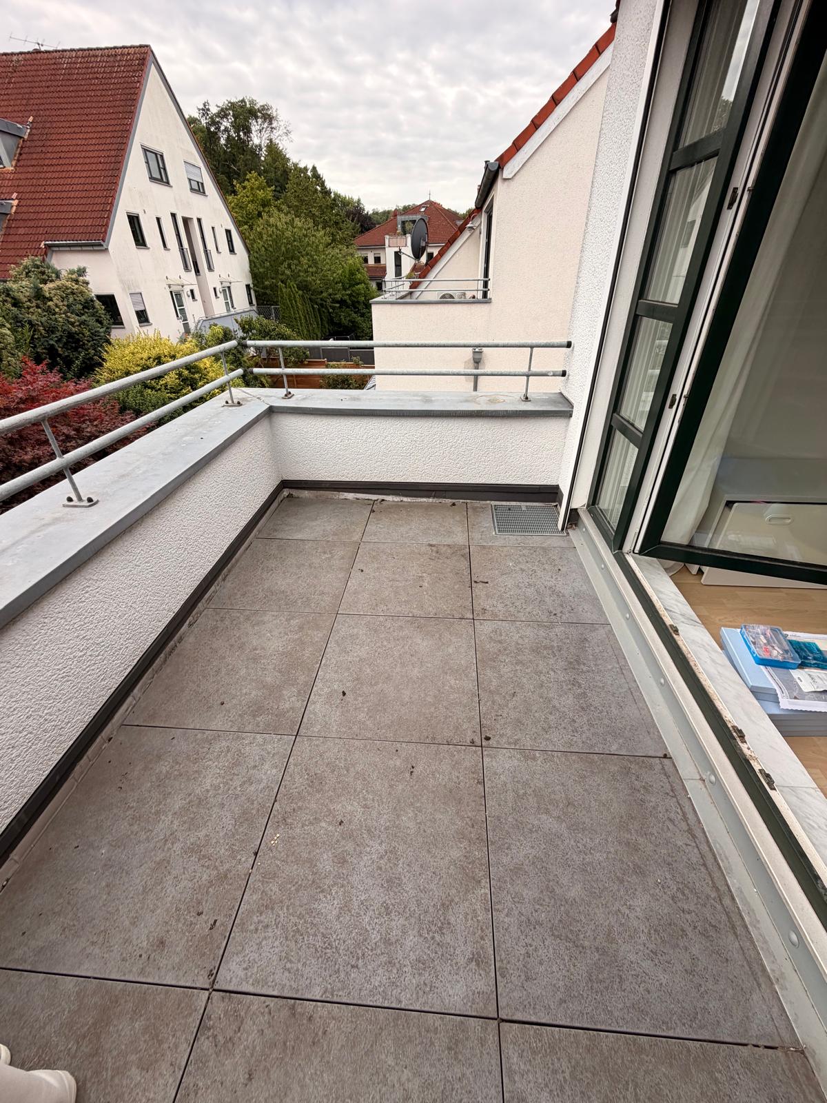 Leckortung an Loggia in Pulheim