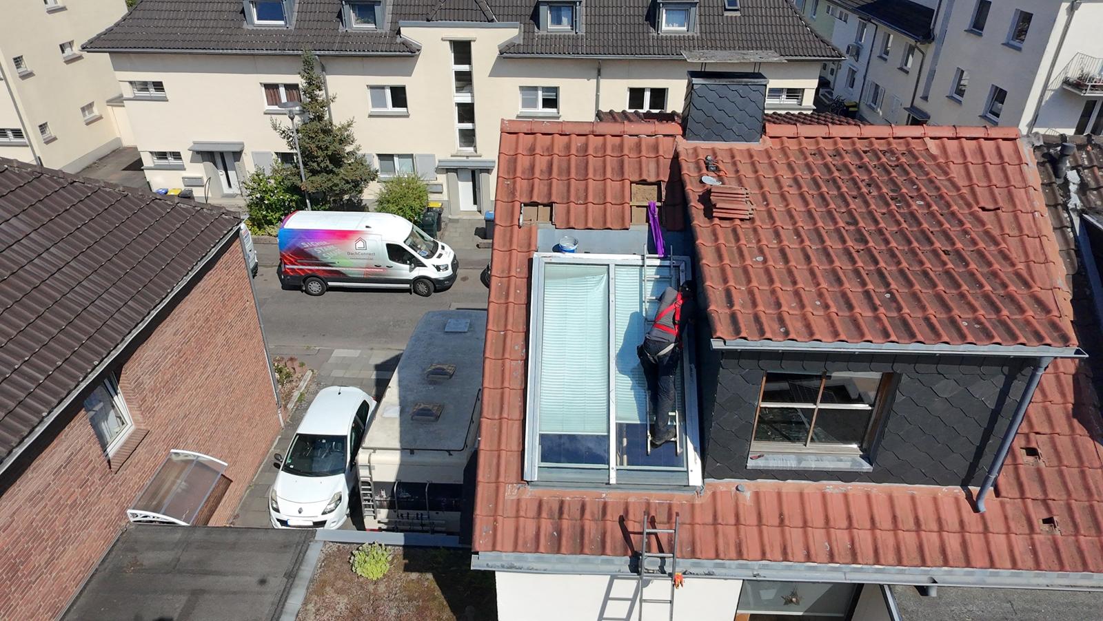 Neuabdichtung am Dachflächenfenster in Frechen